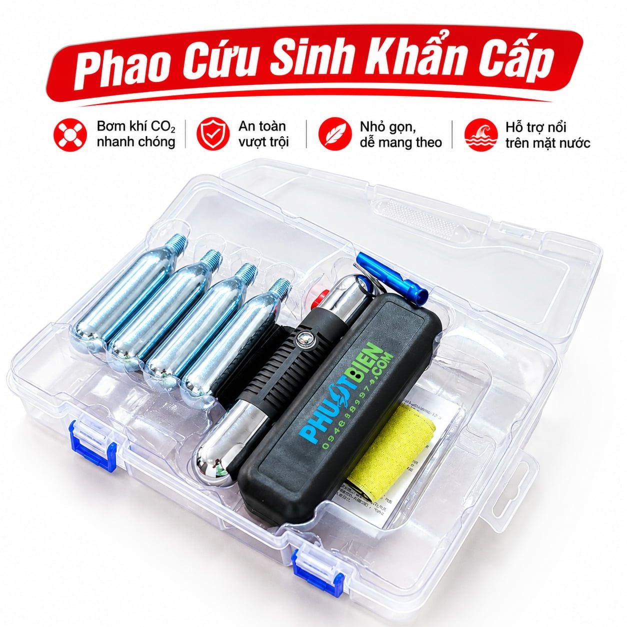 Phao Bơi Cứu Sinh Khẩn Cấp Đeo Bắp Tay Buoyancy - PBBT