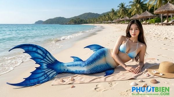 Váy Bơi Nàng Tiên Cá Mermaid Tails For Adults