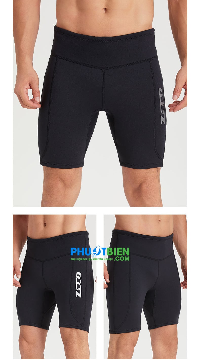 Quần Bơi Nam Giữ Nhiệt Dạng Lừng 2mm Wetsuit