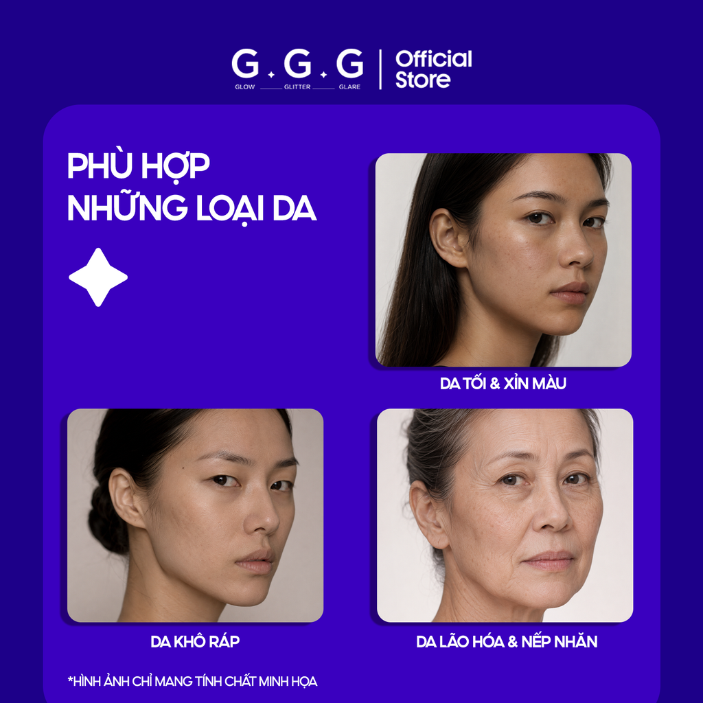 [MỚI RA MẮT] Kem Dưỡng Retinol 0.5% Giúp Mờ Nếp Nhăn, Dưỡng Sáng Da và Ngăn Ngừa Mụn G.G.G Wonder RadiantX Retinol 30gr