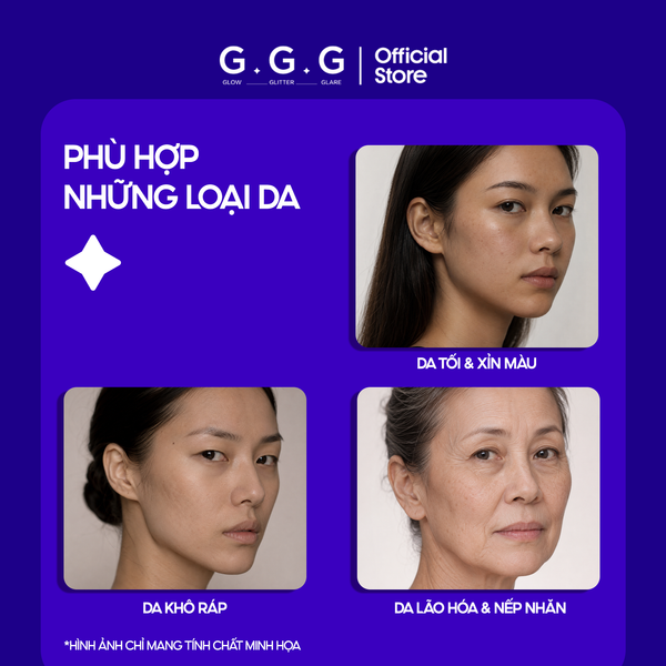 [MỚI RA MẮT] Kem Dưỡng Retinol 0.5% Giúp Mờ Nếp Nhăn, Dưỡng Sáng Da và Ngăn Ngừa Mụn G.G.G Wonder RadiantX Retinol 30gr