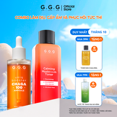 Combo 1 Tinh Chất Booster Nấm G.G.G 50ml + 1 Toner Nấm G.G.G 200ml