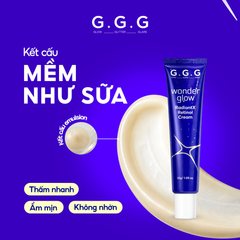 [MỚI RA MẮT] Kem Dưỡng Retinol 0.5% Giúp Mờ Nếp Nhăn, Dưỡng Sáng Da và Ngăn Ngừa Mụn G.G.G Wonder RadiantX Retinol 30gr