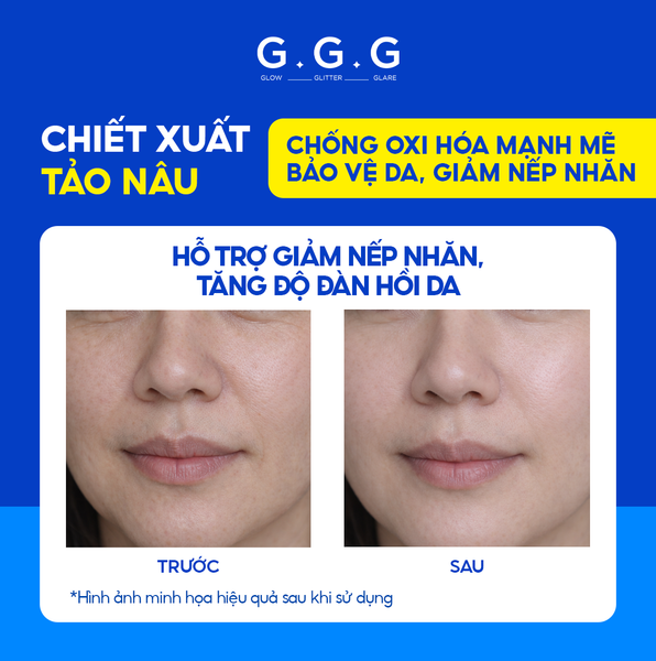 Serum Xanh Cấp ẩm, Ngăn ngừa lão hóa - G.G.G Wonder Glow Rejuvenating Serum 40ml