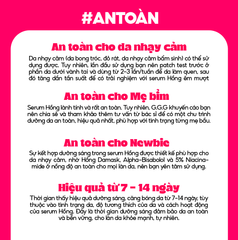 Serum Hồng Dưỡng Sáng, Căng Bóng, Ẩm Mượt - G.G.G Wonder Glow Brightening Serum 40ml