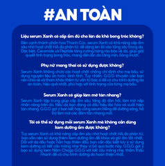 Serum Xanh Cấp ẩm, Ngăn ngừa lão hóa - G.G.G Wonder Glow Rejuvenating Serum 40ml