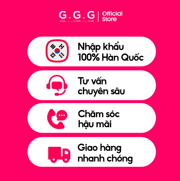 Serum Hồng Dưỡng Sáng, Căng Bóng, Ẩm Mượt - G.G.G Wonder Glow Brightening Serum 40ml