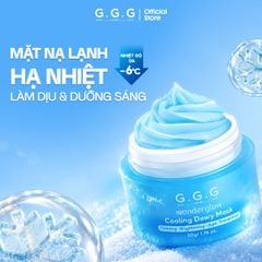 [SPD] Mặt Nạ Cooling Dewy Mask Dịu Da Tức Thì, Sáng Mịn và Căng Bóng - G.G.G Wonder Glow Cooling Dewy Mask 50g