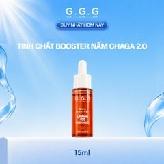 [MINI] Booster Nấm Chaga 2.0 Giúp Cấp Ẩm Sâu Làm Dịu, Phục Hồi Da Tức Thì Và Dưỡng Sáng Da - GGG Uniq Booster Chaga 15ml