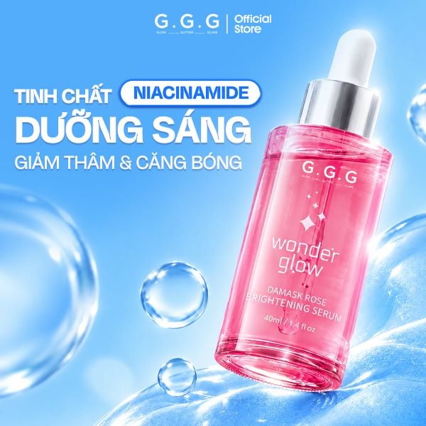 [SPD] Serum Hồng Dưỡng Sáng, Căng Bóng, Ẩm Mượt - G.G.G Wonder Glow Brightening Serum 40ml