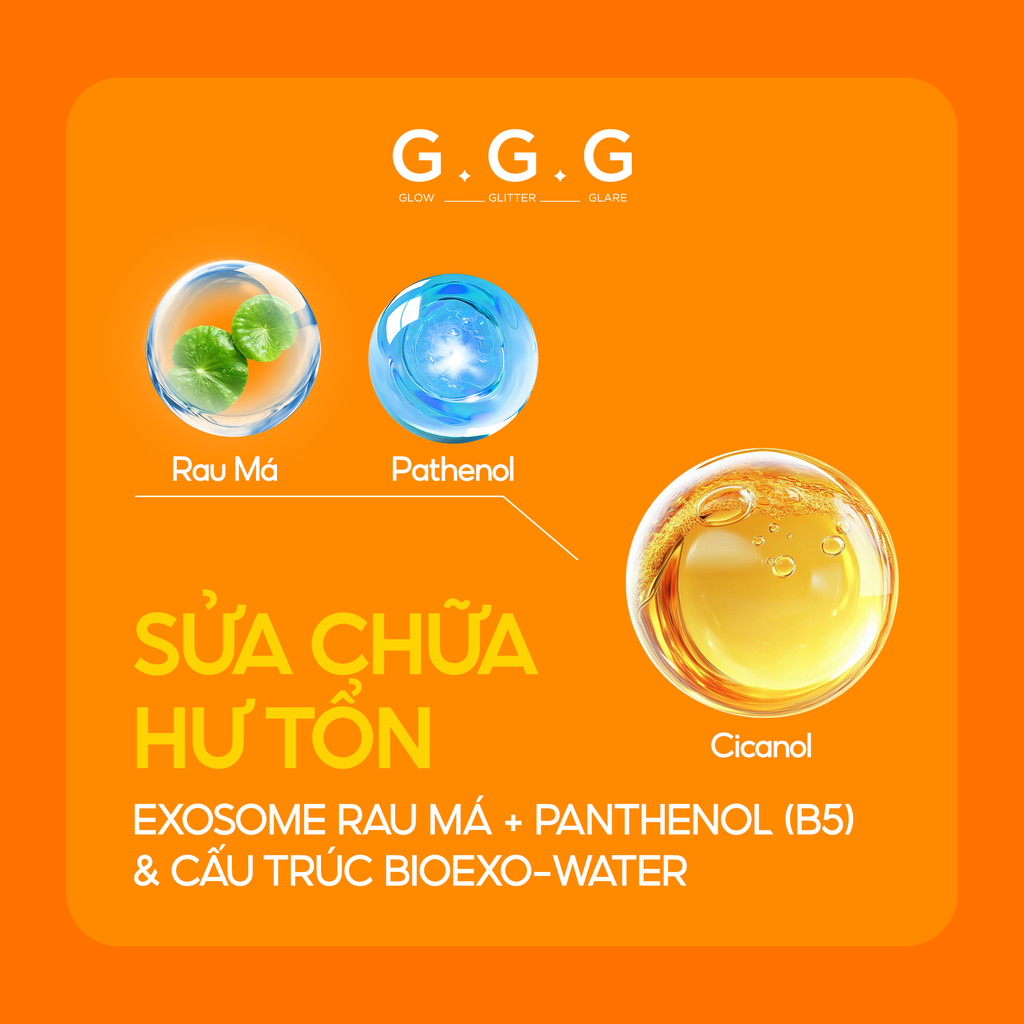 Booster Nấm Chaga, Tinh Chất Ampoule Cấp Ẩm Sâu Làm Dịu & Phục Hồi Da Tức Thì - GGG Uniq Booster Chaga 50ml
