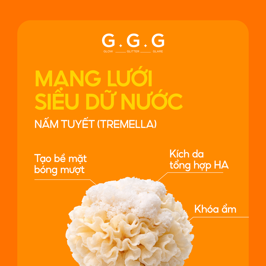Booster Nấm Chaga, Tinh Chất Ampoule Cấp Ẩm Sâu Làm Dịu & Phục Hồi Da Tức Thì - GGG Uniq Booster Chaga 50ml
