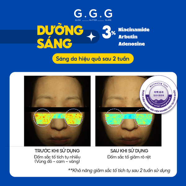 Mặt Nạ Cooling Dewy Mask Dịu Da Tức Thì, Sáng Mịn và Căng Bóng - G.G.G Wonder Glow Cooling Dewy Mask 50g