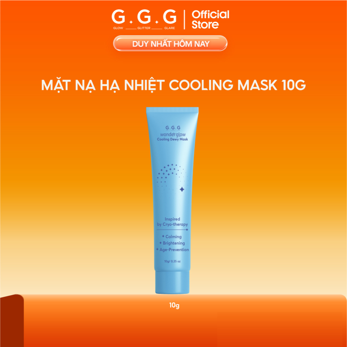 G.G.G Wonder Glow Cooling Dewy Mask 10g