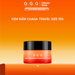 [Mini] Kem Dưỡng Nấm Chaga Cấp Ẩm Sâu, Tái Tạo Da và Giảm Nếp Nhăn G.G.G Super Revitalize Mushroom Cream 10g