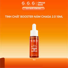 [MINI] Booster Nấm Chaga 2.0 Giúp Cấp Ẩm Sâu Làm Dịu, Phục Hồi Da Tức Thì Và Dưỡng Sáng Da - GGG Uniq Booster Chaga 15ml