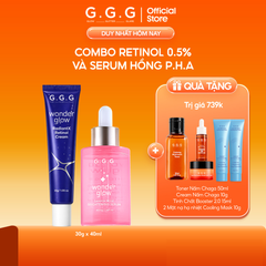 Combo Wonder RadiantX Retinol 30gr + Serum Hồng Dưỡng Sáng