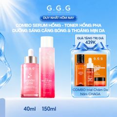 Combo 1 Toner PHA G.G.G 150ml + 1 Tinh Chất Dưỡng Sáng G.G.G 40ml