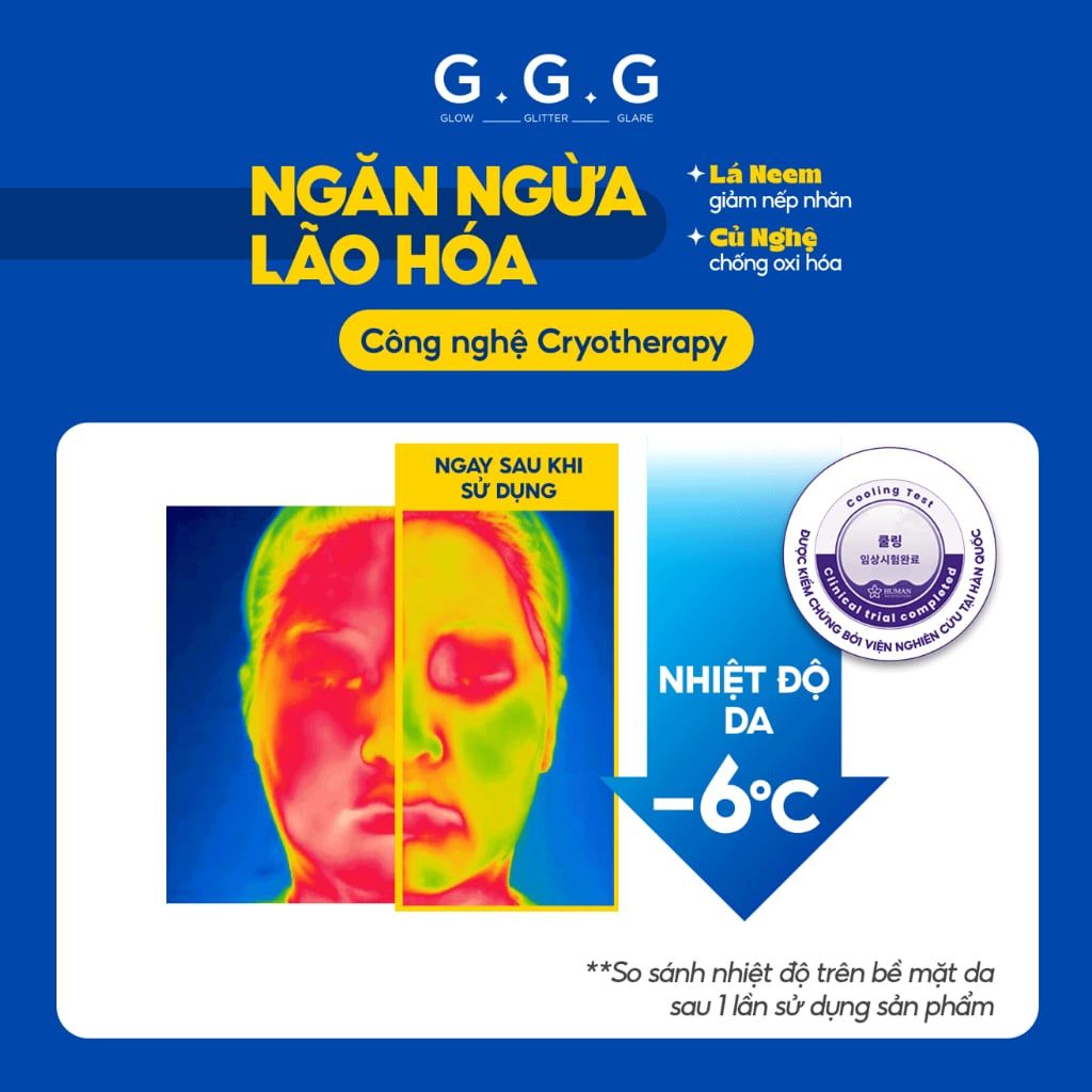 G.G.G Wonder Glow Cooling Dewy Mask 10g