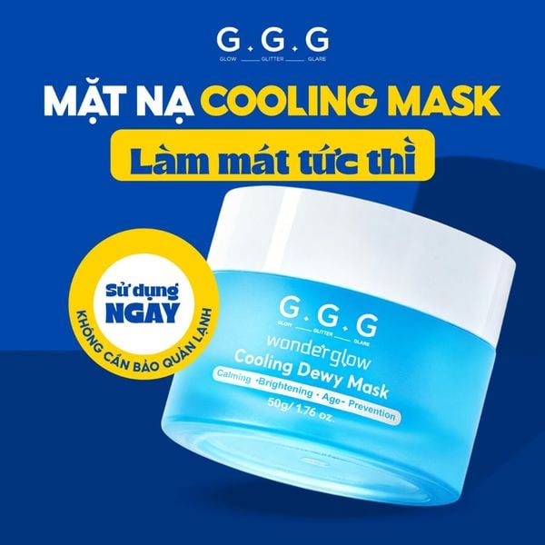 G.G.G Wonder Glow Cooling Dewy Mask 10g