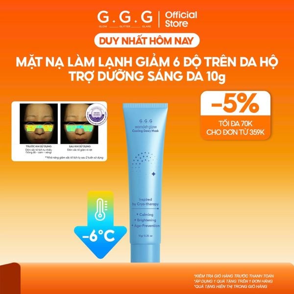  G.G.G Wonder Glow Cooling Dewy Mask 10g 