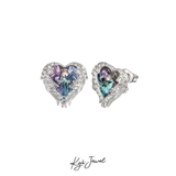  Bộ trang sức bạc tình yêu thủy chung đá Swarovski 