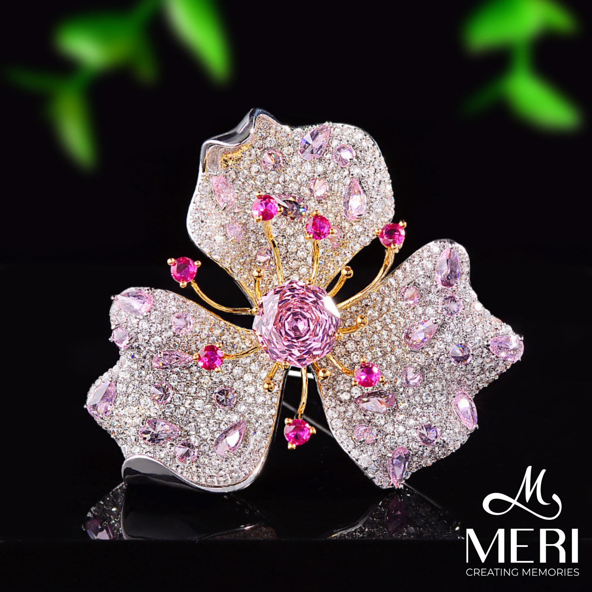  Cài áo Luminous Bloom 