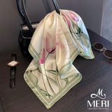  Khăn choàng lụa Graceful Tulip 