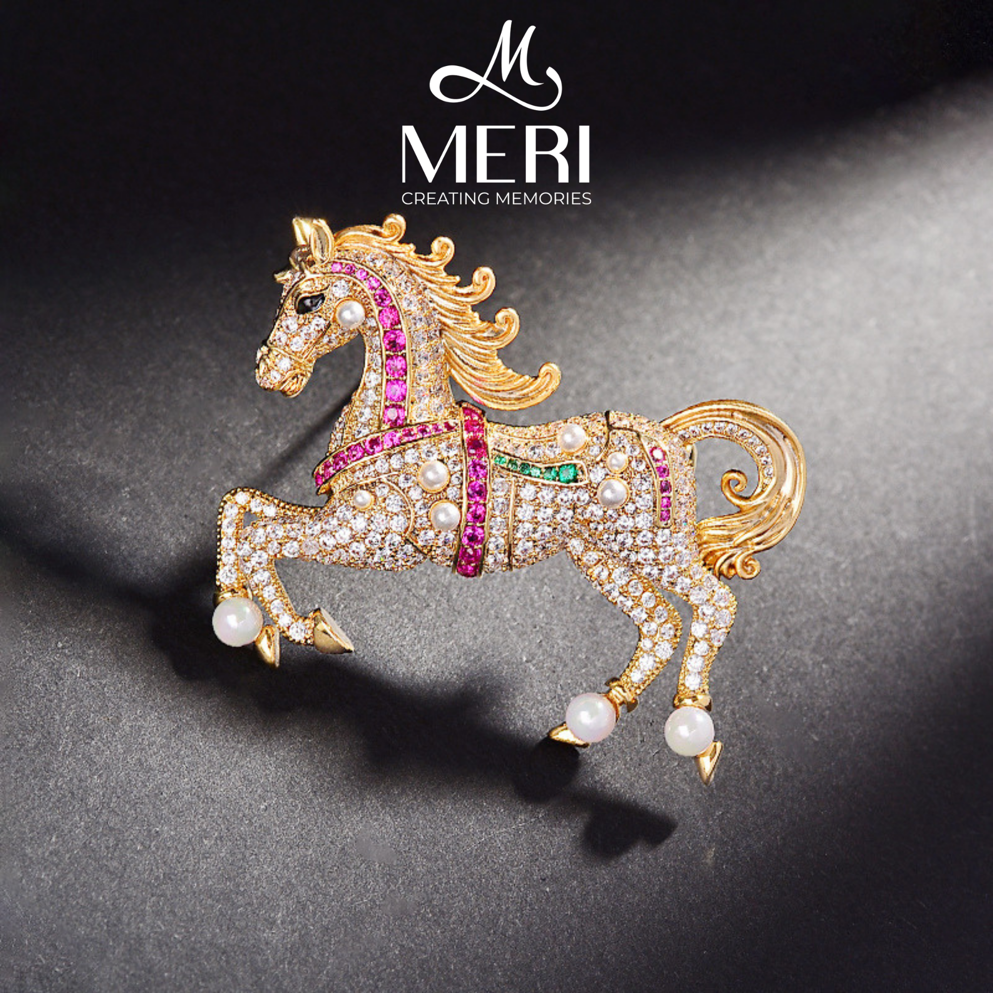  Cài áo Prosperity Horse 