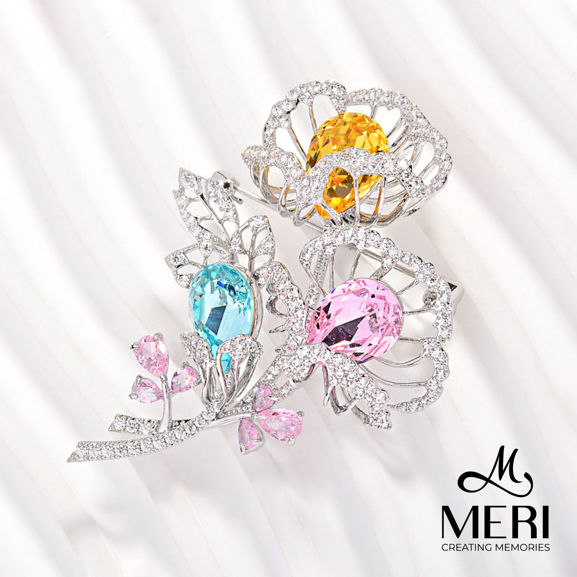  Cài áo Colorful Blossom 