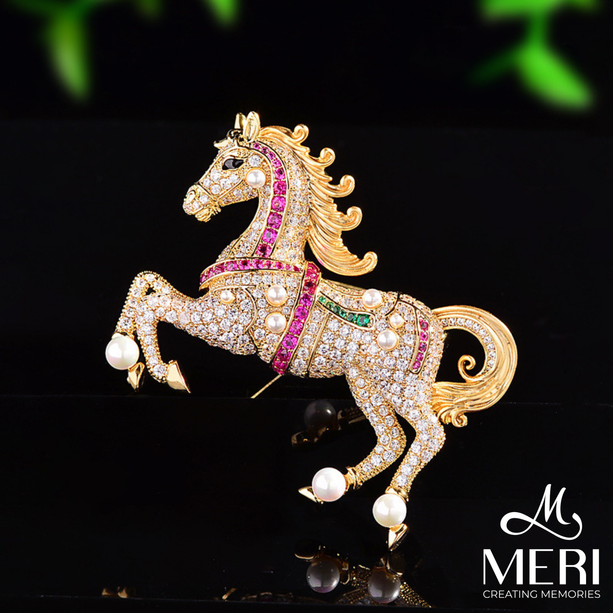  Cài áo Prosperity Horse 