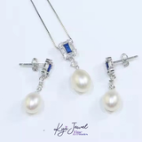  Bộ trang sức nữ Azure Wave Pearl 