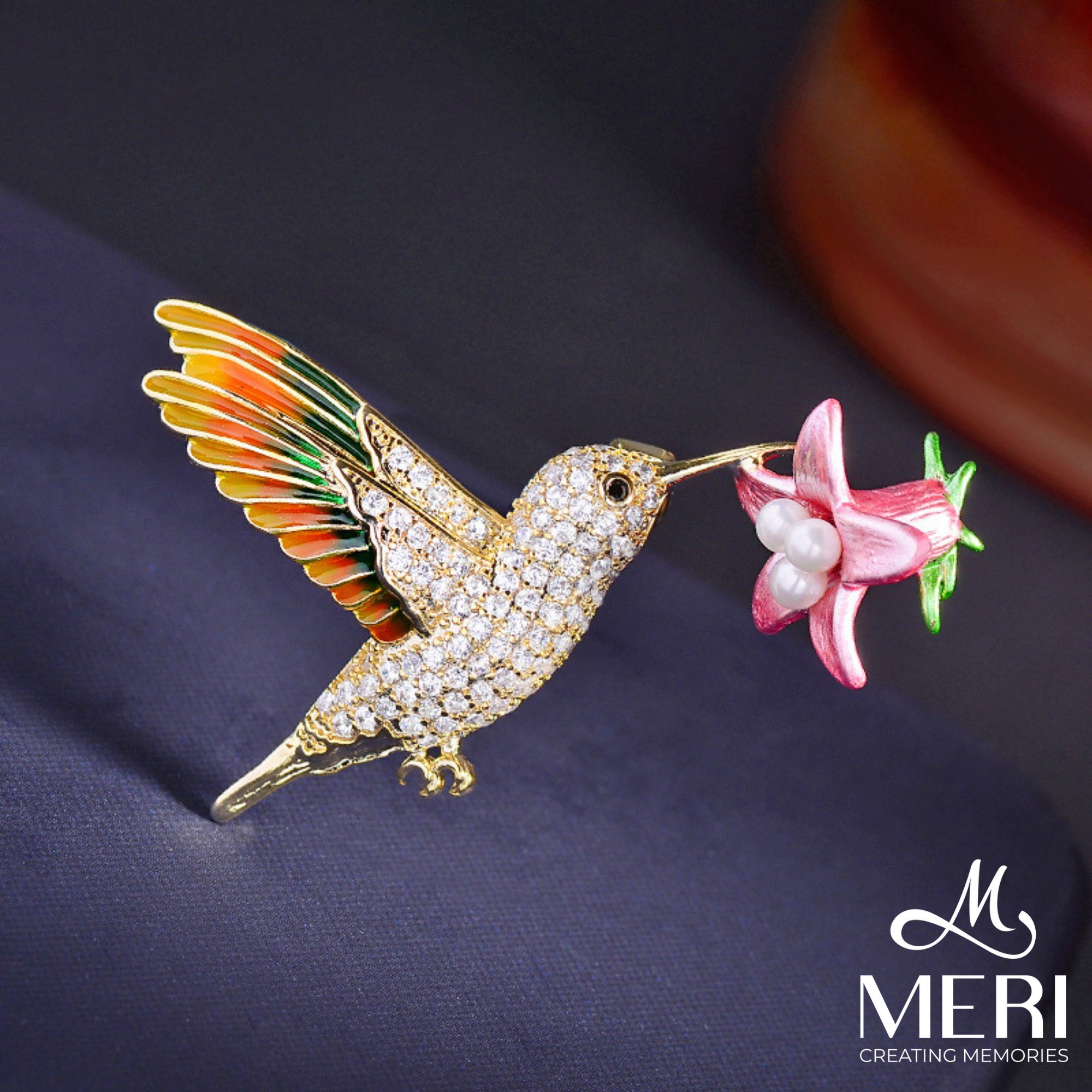  Cài áo Bloom Hummingbird 