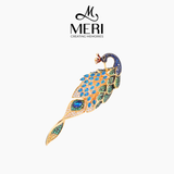  Cài áo Peacock Splendor 