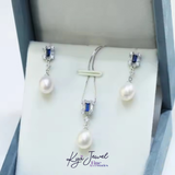  Bộ trang sức nữ Azure Wave Pearl 