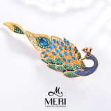  Cài áo Peacock Splendor 