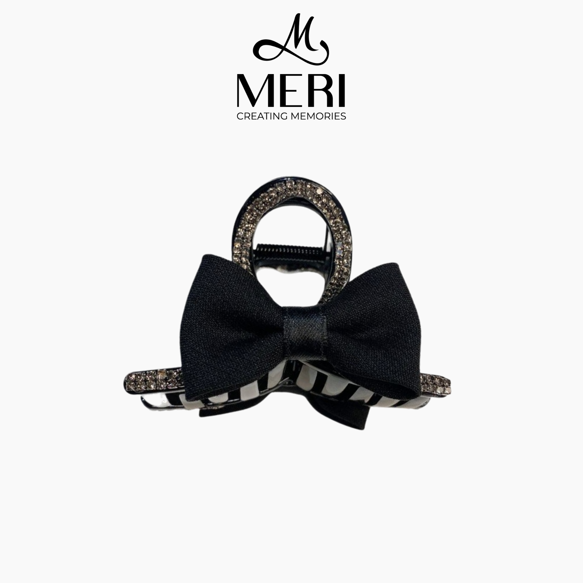  Kẹp tóc nữ Simple Black Bow 