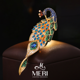  Cài áo Peacock Splendor 
