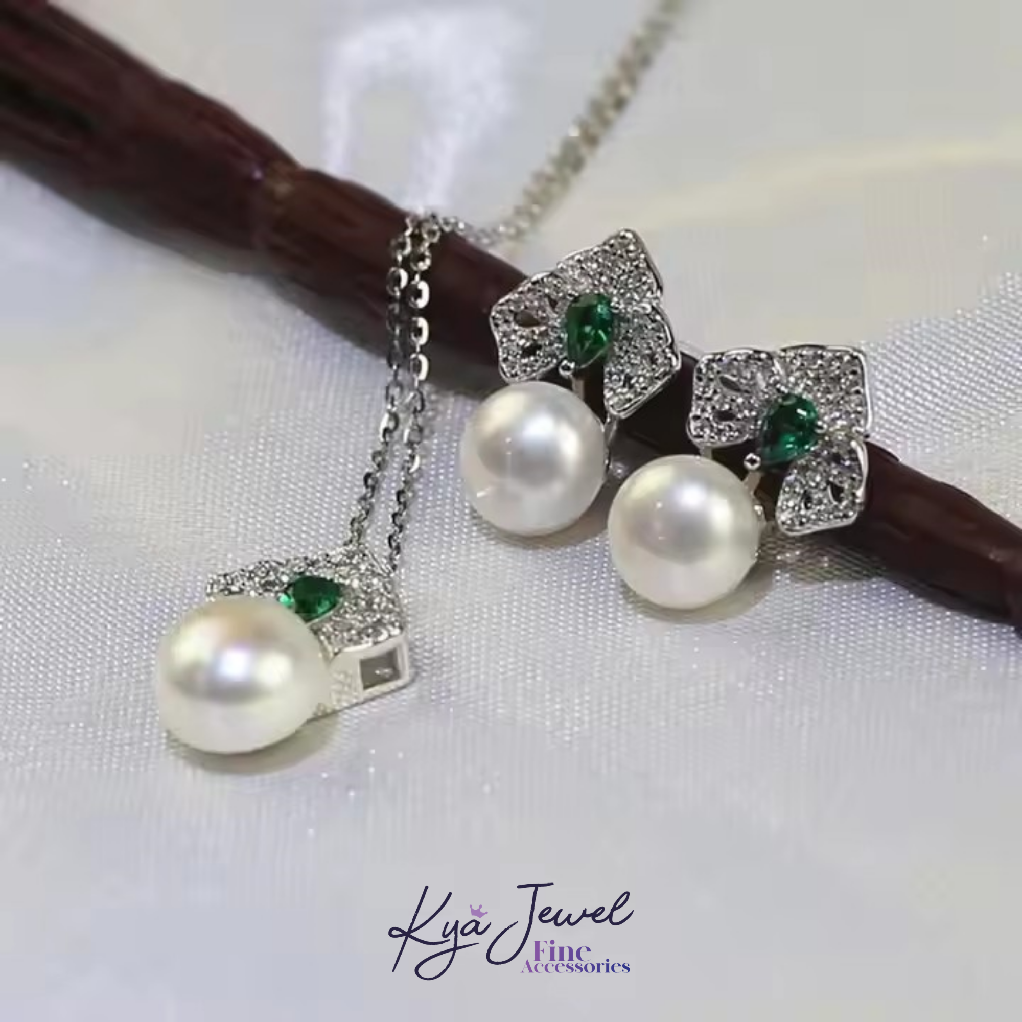  Bộ trang sức nữ Forest Bloom Pearl 