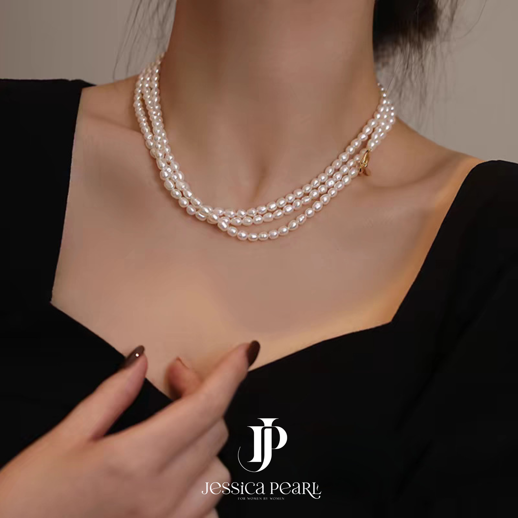  Dây chuyền nữ ngọc trai Classic Elegance 