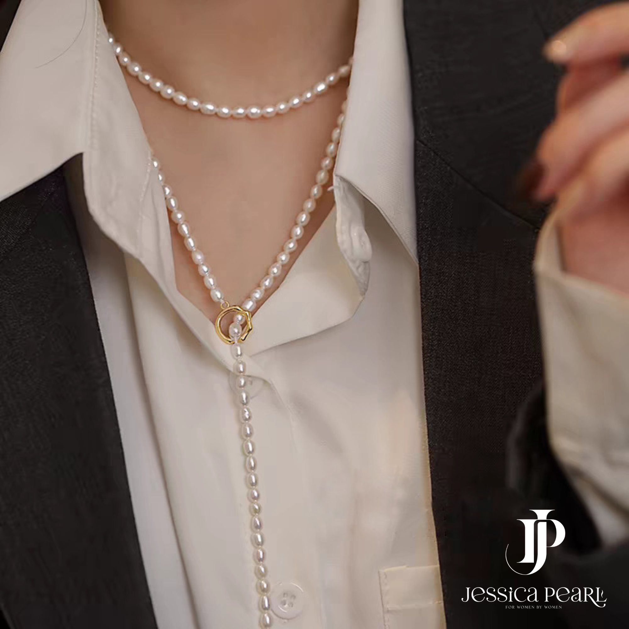  Dây chuyền nữ ngọc trai Classic Elegance 