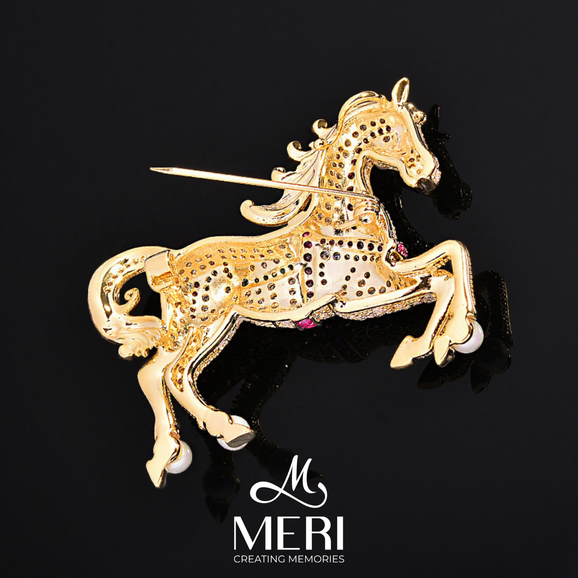  Cài áo Prosperity Horse 