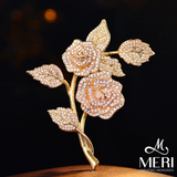  Cài áo Rose Duet 