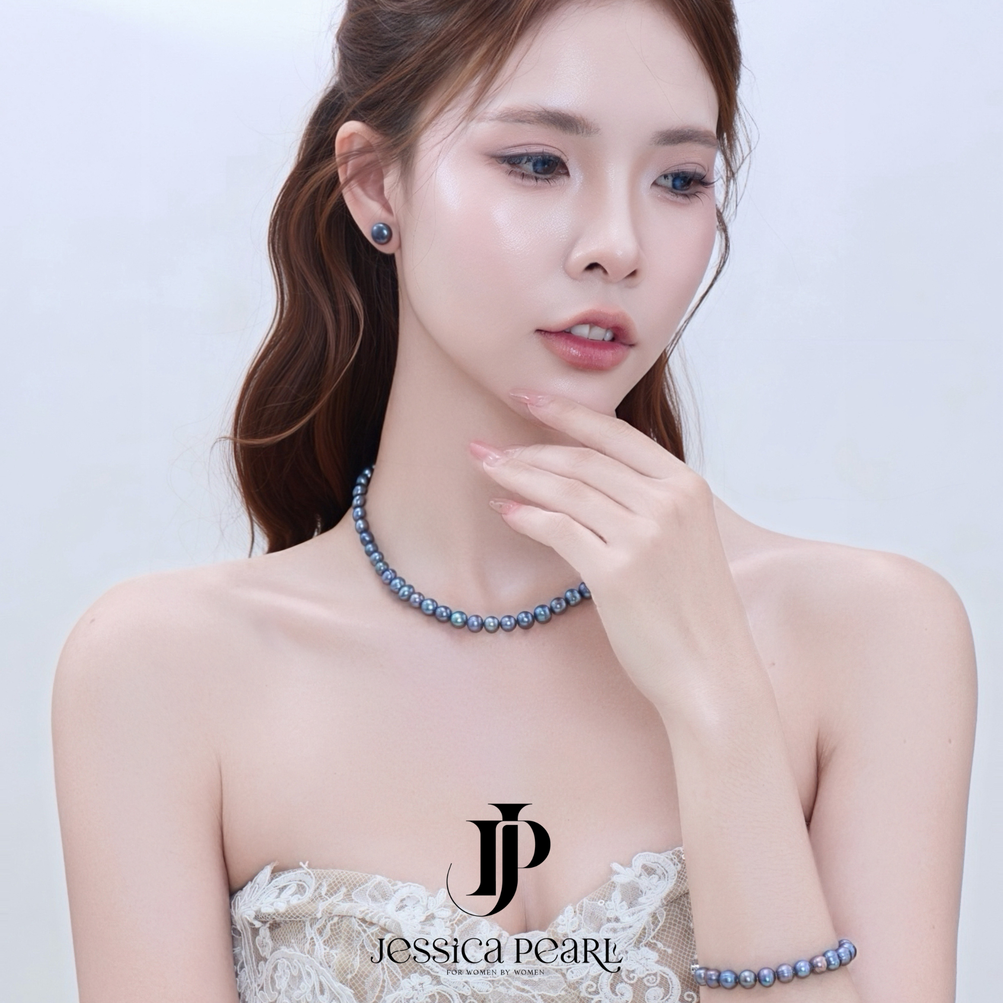  Bộ trang sức nữ Classic Pearl 
