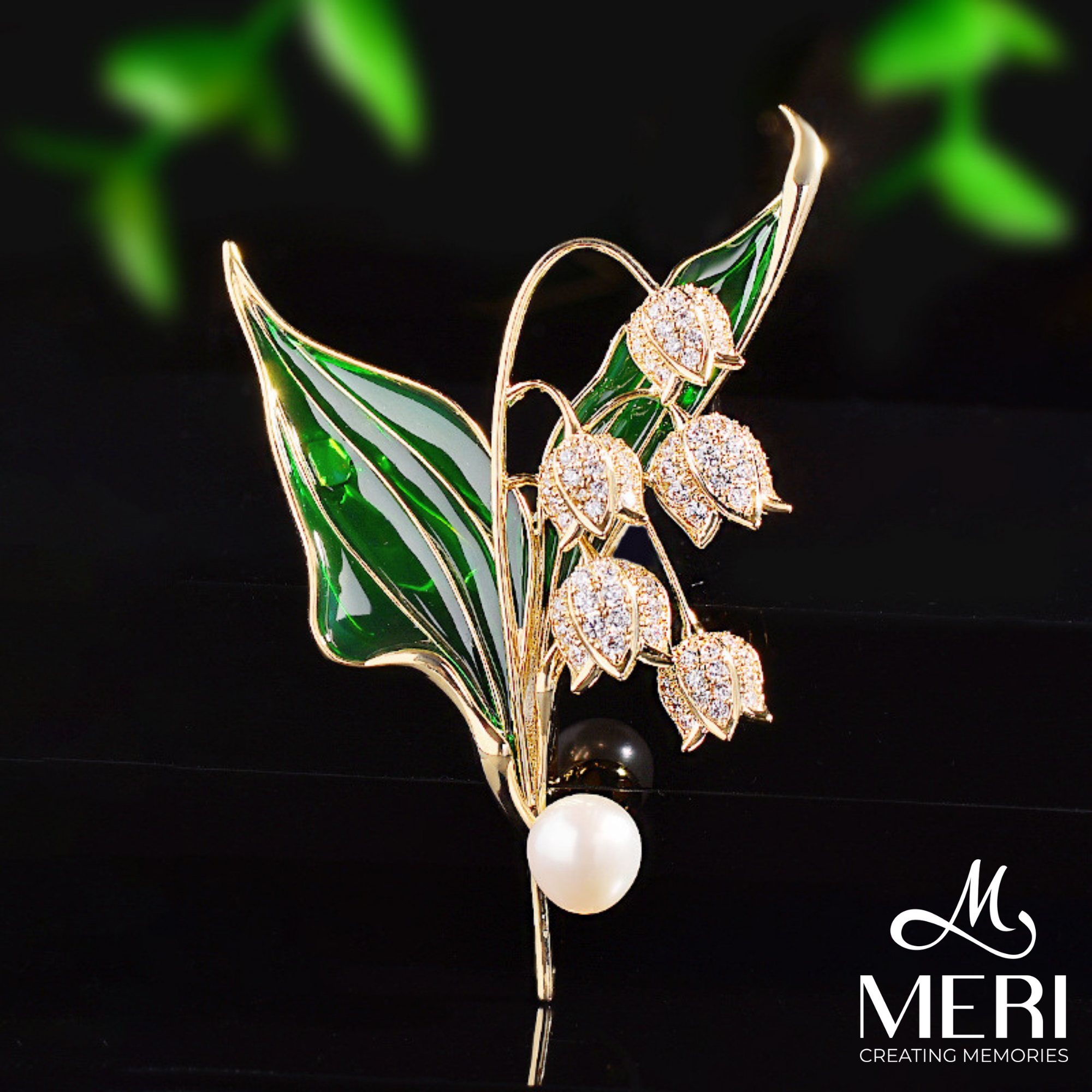  Cài áo Elegant Bellflower 