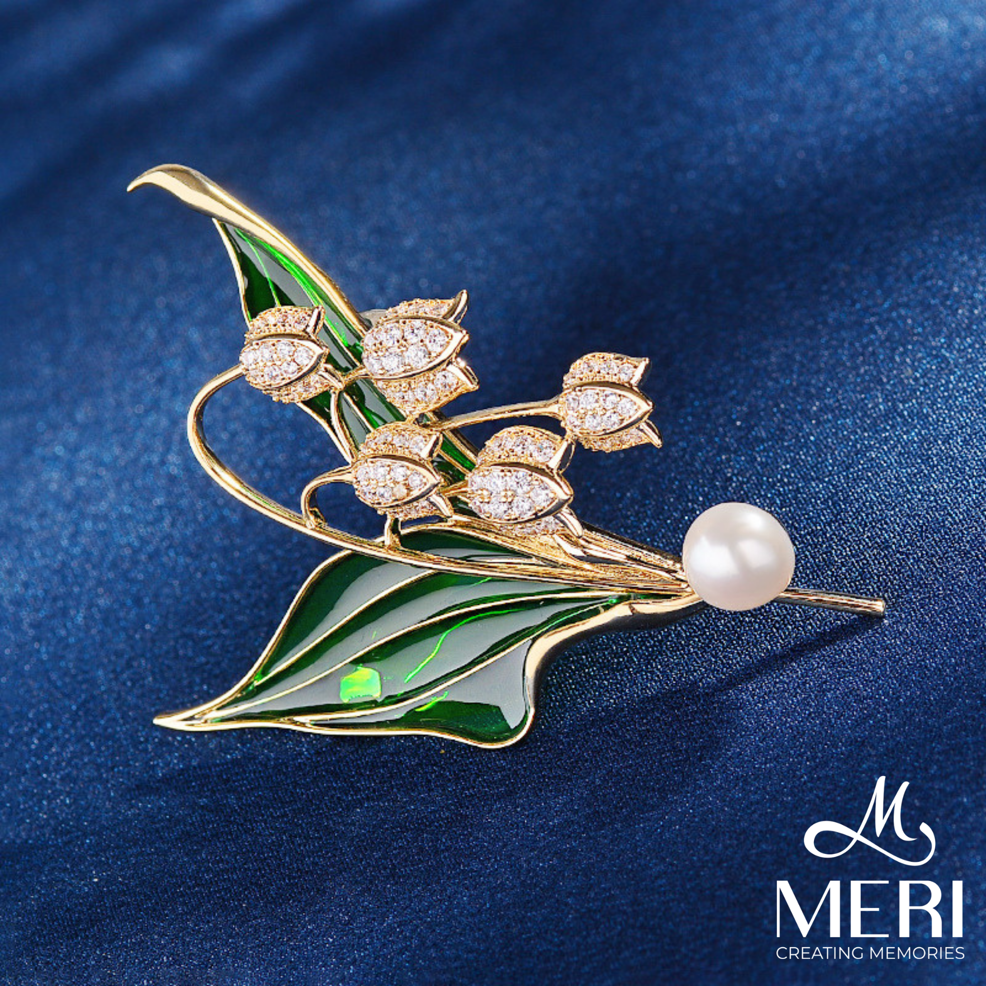  Cài áo Elegant Bellflower 