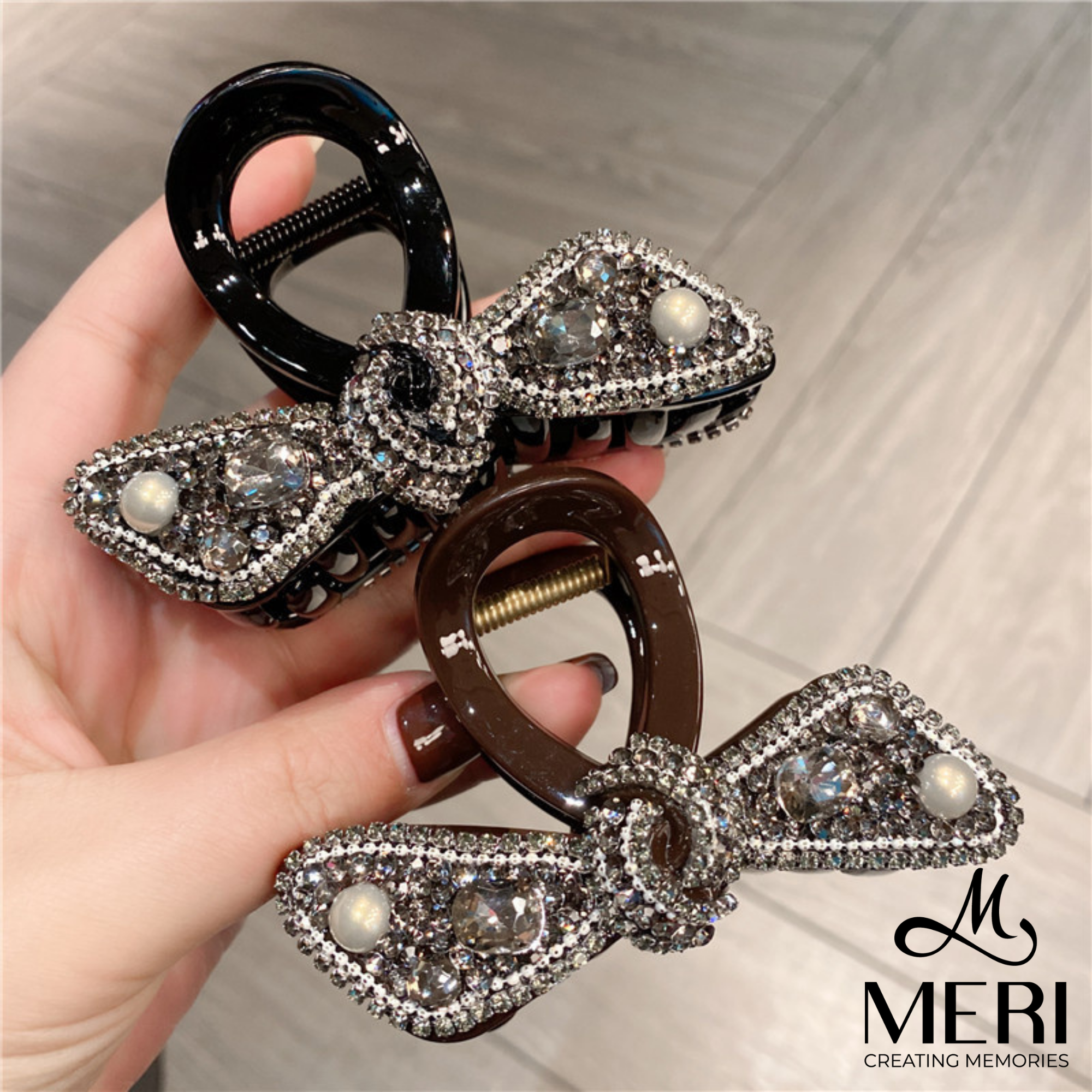  Kẹp tóc nữ Sparkling Bow 