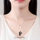  Dây chuyền nữ Freshwater Pearl Floral 