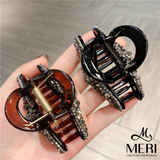  Kẹp tóc nữ Crystal Bow 