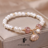  Vòng tay nữ ngọc trai Shimmering Shell 